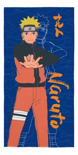 Toalha de Banho Lepper Infantil Felpuda Naruto