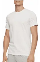 Comprar Calvin Klein ® 5 Playeras Blancas Cuello Redondo 100%algodón