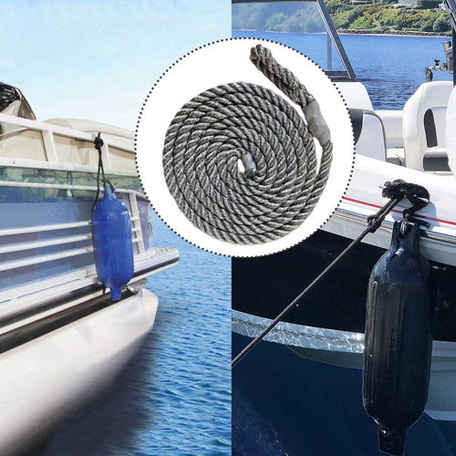 Cuerda De Defensa Para Barco, Cuerda De Marina Con Ojal,