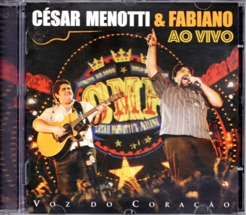 Cd Cesar Menotti E Fabiano Ao Vivo Voz Do C