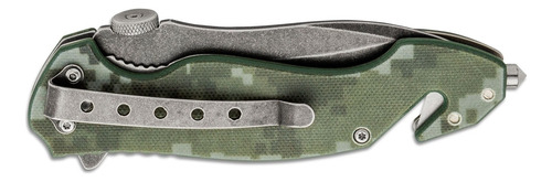 Cuchillo De Supervivencia Rescue Trento Color Camo