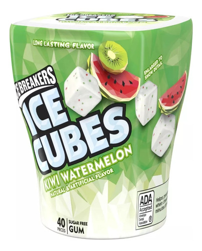 Chicles Ice Cubes - Unidad a $898