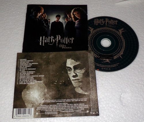 Harry Potter And The Order Of The Phoenix Cd Promo Kktus