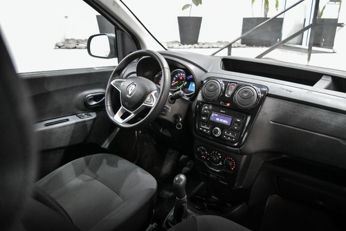 Imagen 12 de 13 de Renault Kangoo Express 1.6 Confort Gnc 2018 Blanco Impecable