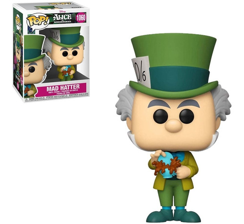 Funko Pop Disney Alicia en el país de las maravillas Mad Hatter 1060