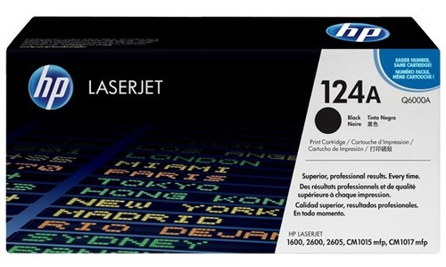 Toner Hp 124a Q6000a Negro Original S/ Tienda Fisica