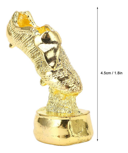 Trofeo De Metal Para Adorno De La Bota De Oro,modelo De Mvp