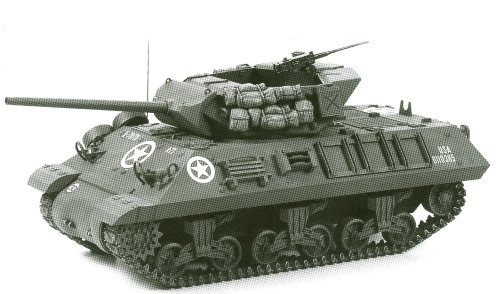 Modelos Tamiya M10 Tanque Destructor.