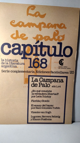  Revista Martín Fierro Facsimilar Capitulo 168 - C. Editor