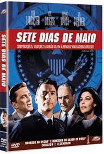 Dvd Sete Dias De Maio - Burt Lancaster - Original E Lacrado 