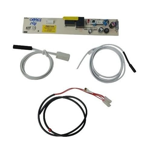 Kit Placa Sensor Geladeira Continental Rfct501 Rfct800 220v