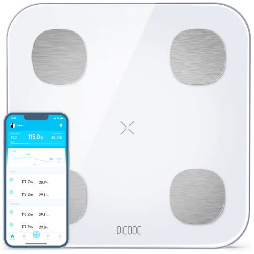 Scale For Body Weight - Bluetooth Smart Digital Body Fa...