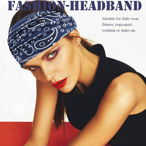Cakure Diademas Anchas Bohemias Anudadas Para La Cabeza Turb