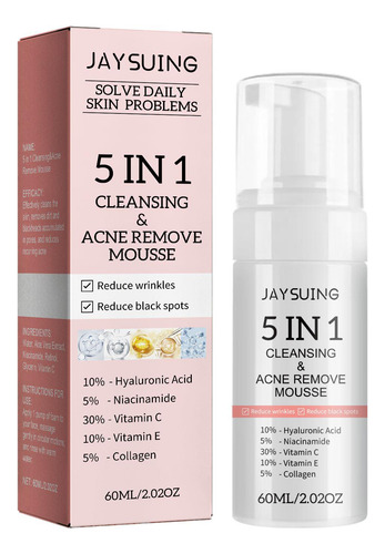 Espumas Limpiadoras Y Eliminadoras S 5 En 1 60 Ml 6002