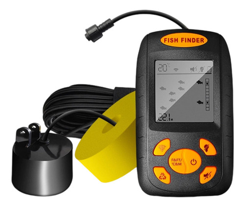 Sonda De Pesca Portátil, Transductor Compacto Para Kayak Y