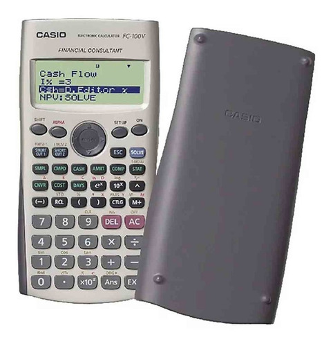 Calculadora Casio Financiera Pantalla 4 Lineas Fc-200v Lince