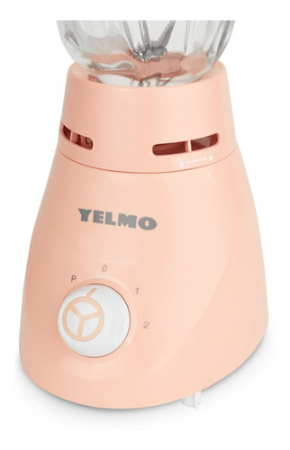 Licuadora Yelmo LC-1010 1.5 L rosa con jarra de vidrio 220V