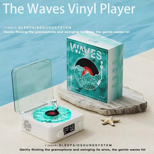 2024 Mini Reproductor De Discos De Vinilo Retro Bluetooth