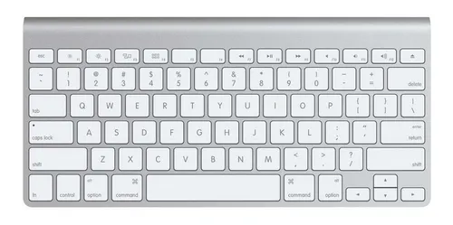 Teclado bluetooth Apple A1314 QWERTY ingl s internacional color