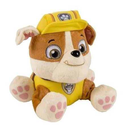Imagem 2 de 2 de Pelucia Patrulha Canina - Rubble De 15 Cm - Sunny Original