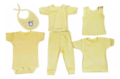 Las mejores ofertas en Amarillo 0-6 meses Ropa Bebés y Niños