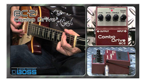 Boss Bc2 Pedal Combo Drive Overdrive