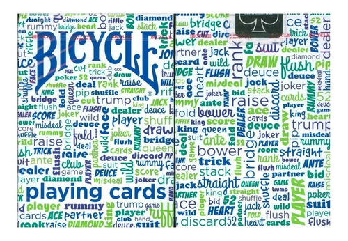 Imagen 1 de 6 de ¡ Cartas Bicycle Table Tab Baraja Poker Black Jack Mazo !!