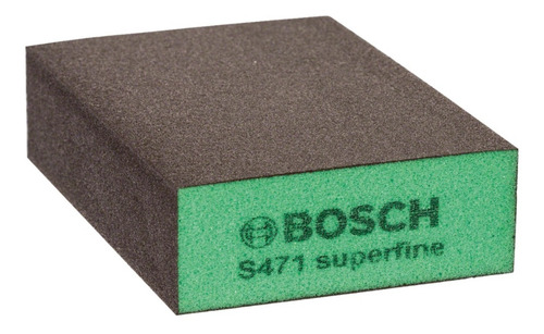 Imagen 1 de 3 de Esponja Abrasiva Super Fina (terminación) S471 Verde Bosch