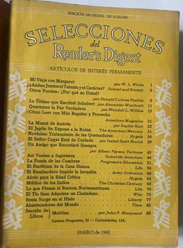 Selelecciones Del Readers Digest, 6 Revistas 14 Al 19.  Cr8