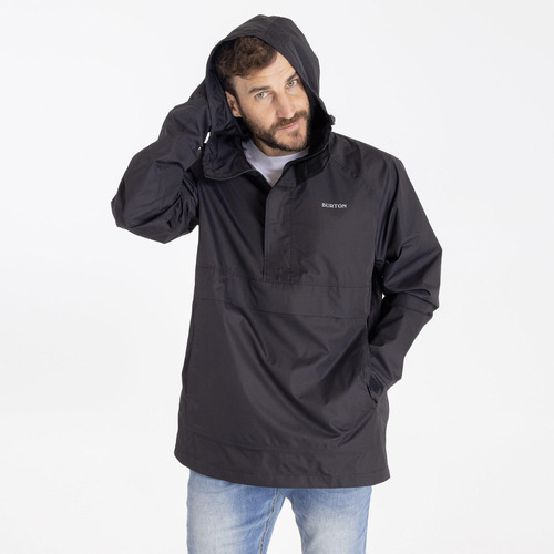 Chaqueta Cortaviento Burton Shelter Negro Hombre