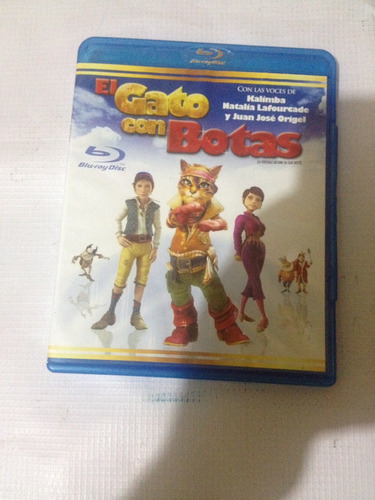 Gato Con Botas Película Blu-ray Original 