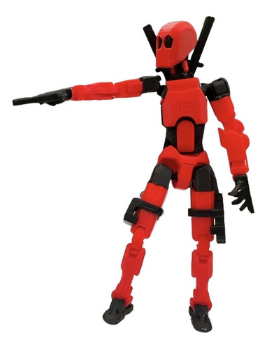 Figura Articulada Dummy/lucky 13 - Deadpool