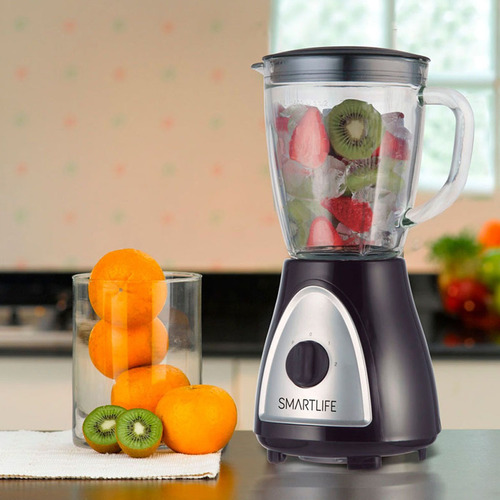 Imagen 9 de 10 de Licuadora Smartlife SL-BL1008 1.5 L - Negro - 220V - 240V - Vidrio