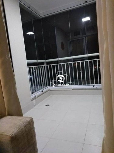 Apartamento Com 2 Dormitórios À Venda, 60 M² Por R$ 477.000,00 - Vila Alzira - Santo André/sp - Ap15831
