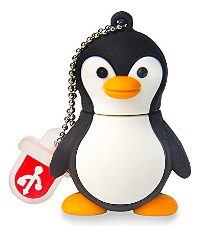 Memoria Usb De 64 Gb, Modelo Cute Penguin, Memoria Usb