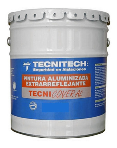 Pintura De Aluminio Tecnitech X 4l /tapatech