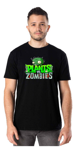Remeras Hombre Plantas Vs. Zombies |de Hoy No Pasa| 3