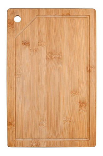 Tábua De Corte Carne Churrasco Bambu 38x25cm Rústica Cozinha
