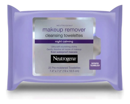 Neutrogena Toallitas Desmaquillantes Night Calming 25 U