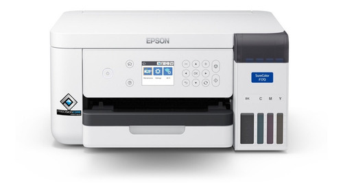 Impresora a color simple función Epson SureColor F170 con wifi blanca 100V/240V
