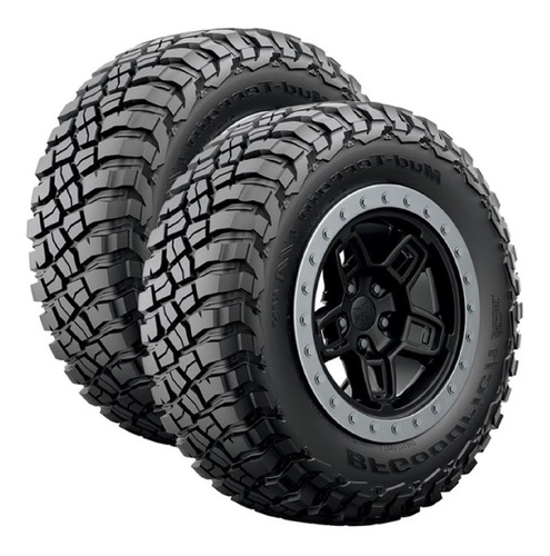 2 Llantas 33x12.5r15 Bfgoodrich Mud-terrain T/a Km3 108q