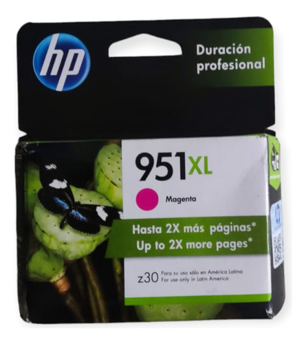 Cartucho De Tinta Original Hp Cn047al 951xl Magenta 