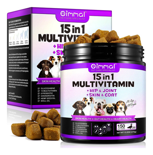 Golosinas Perros Masticable Inmunidad Digestión Toma Fácil