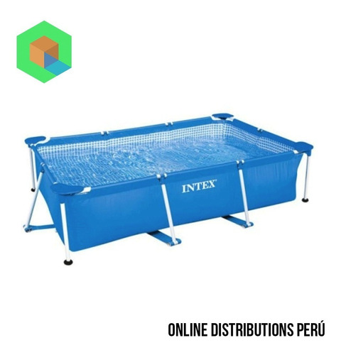 Piscina Armable Intex 300 X 200 X 75 Capacidad 1662 Litros