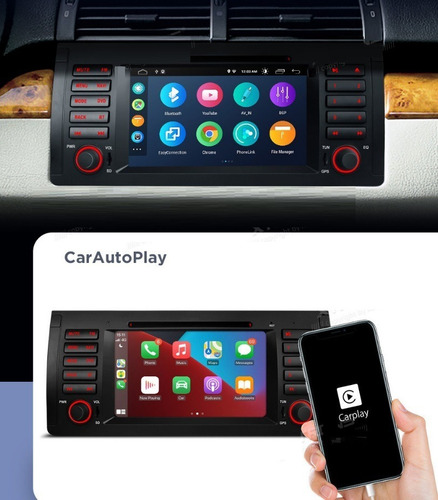 Estereo Android Bmw X5 E53 1999-2006 Dvd Gps Carplay Wifi Hd