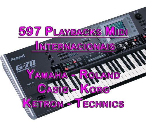 597 Playbacks Midi Internacionais - Toca Também Smartphones