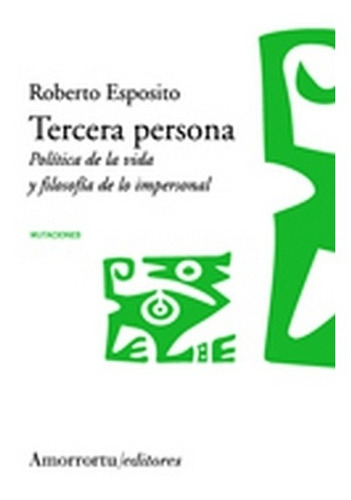 Tercera Persona - Esposito, Roberto