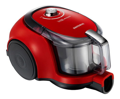 Imagen 3 de 9 de Aspiradora Samsung Sin Bolsa 2000 W Roja Vc20ccnmarf Color Rojo