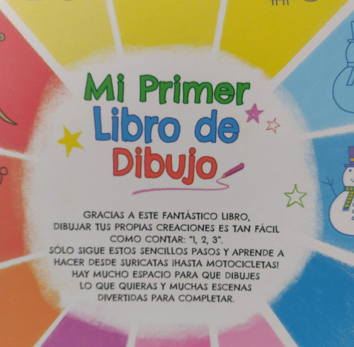 Libro Infantil Mi Primer Libro De Dibujo Aprende A Dibujar