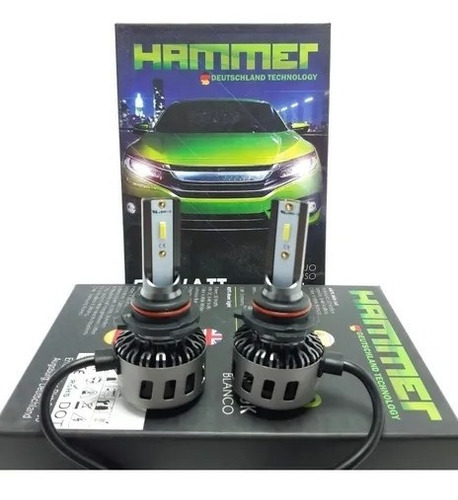 Luces Led H13  Silver Bright 50w Marca Hammer